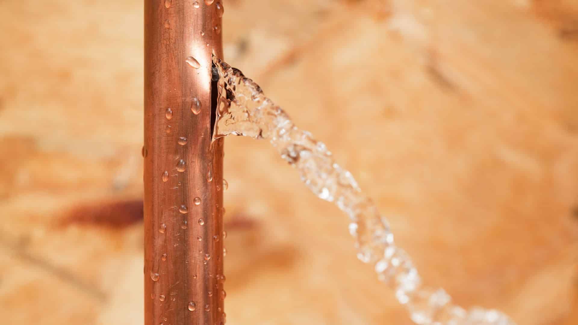 Water Pipe Leaking